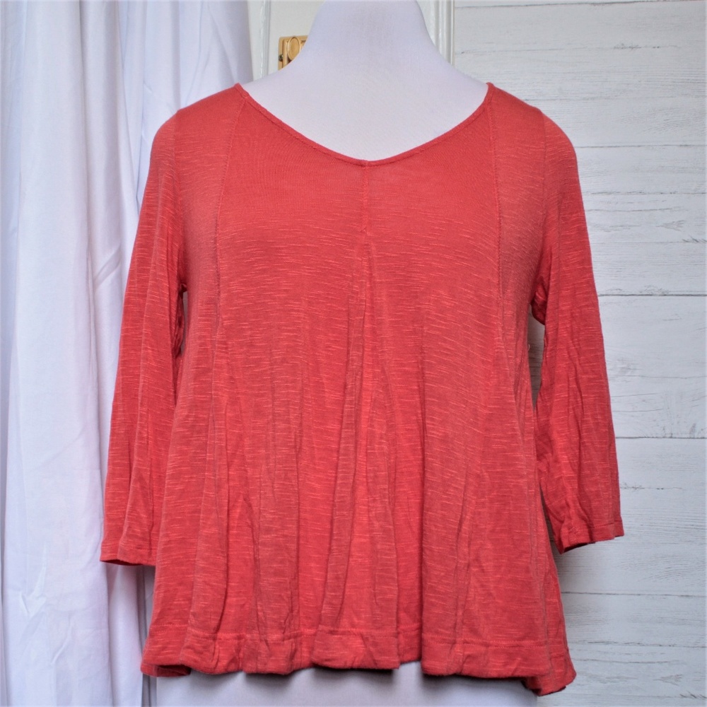 Anthropologie Deletta Godet Swing Tee